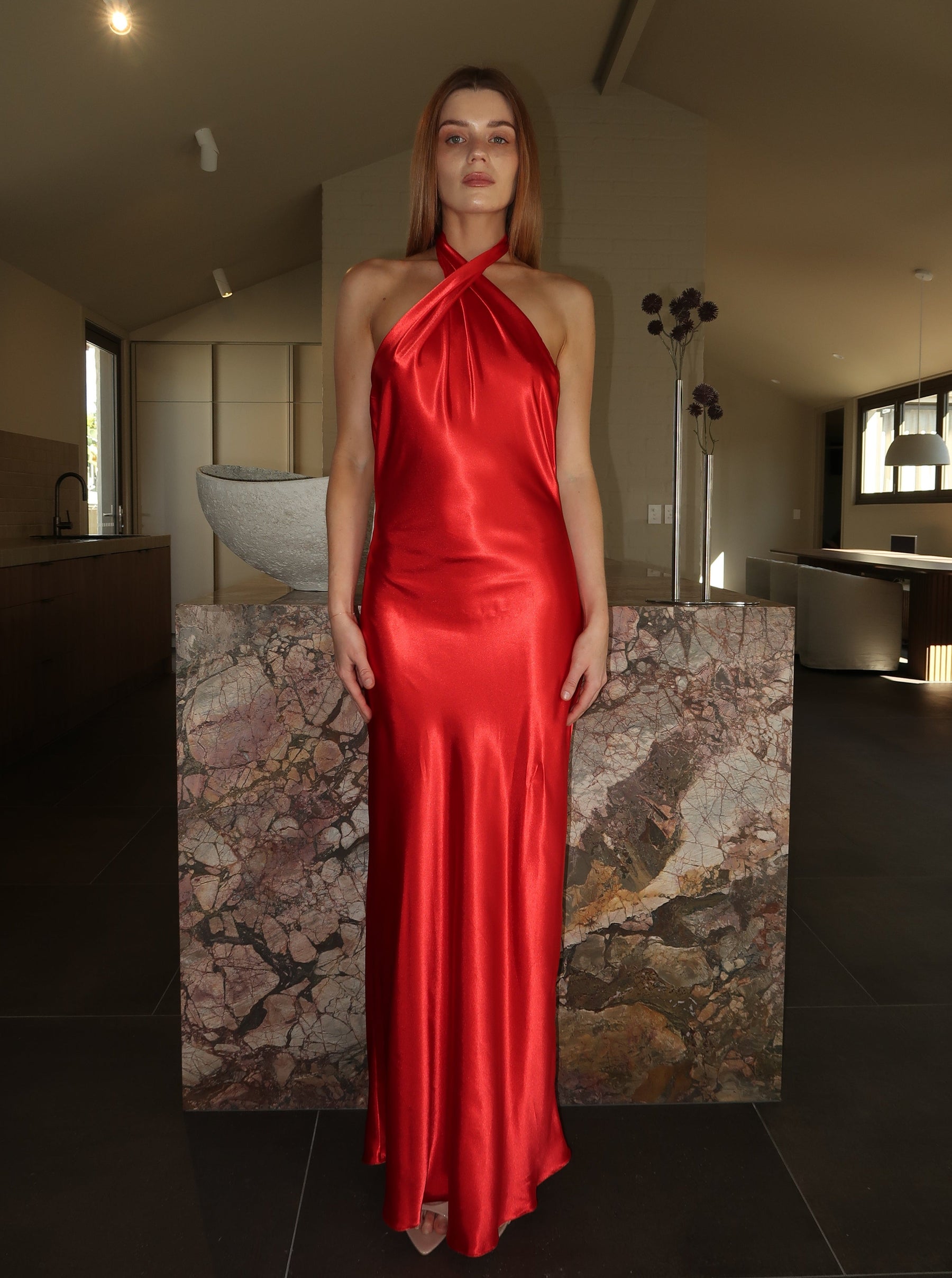 RED CROSSOVER MAXI YLD DESIGN