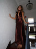 CHOCOLATE HALTER MAXI yld-design