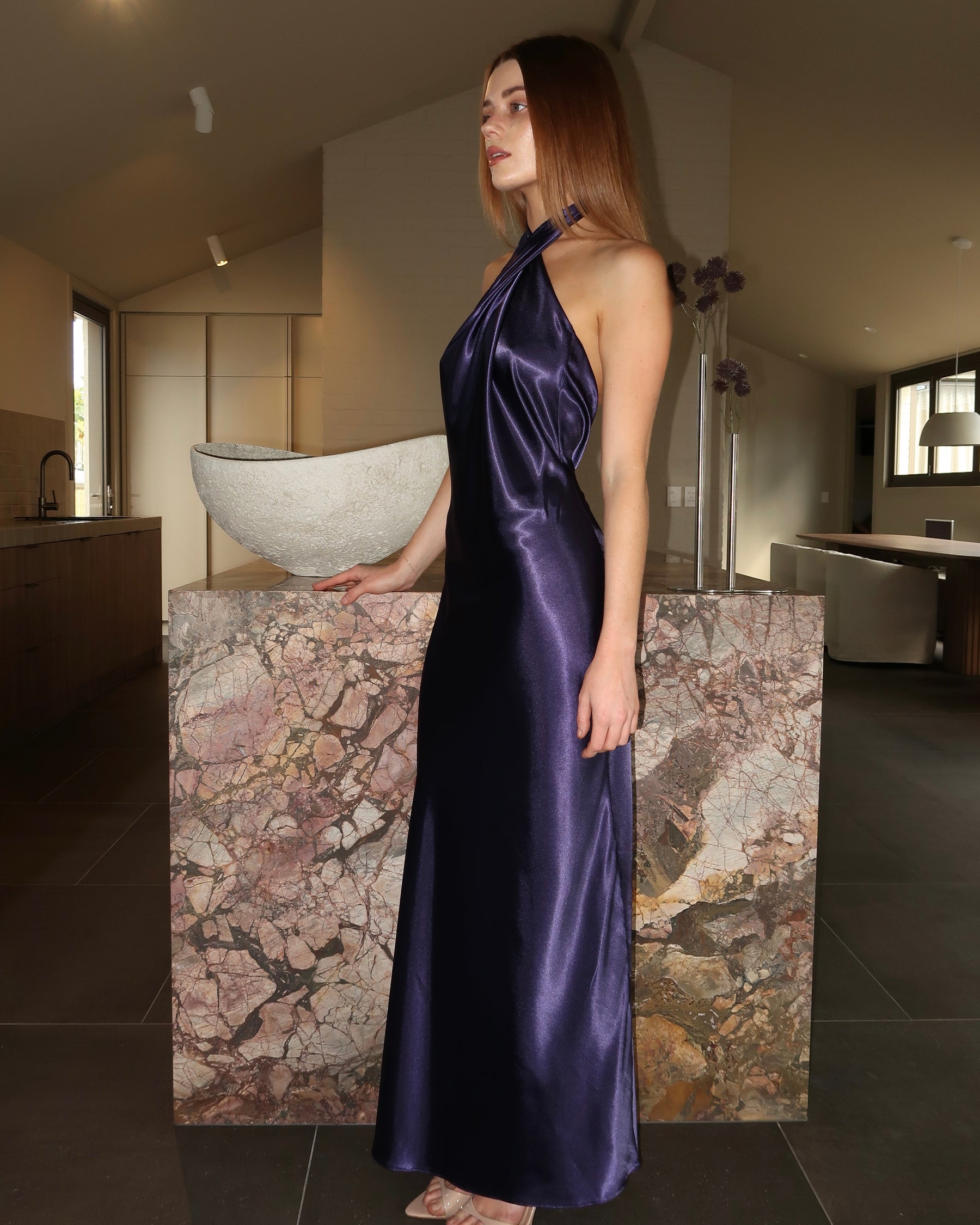 NAVY CROSSOVER MAXI