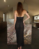 LACE KEYHOLE MIDI
