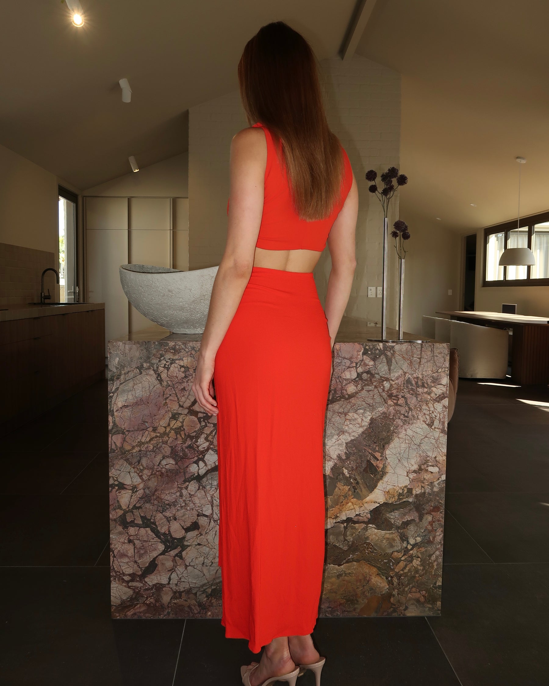 CIRCLE TIE UP MAXI SET