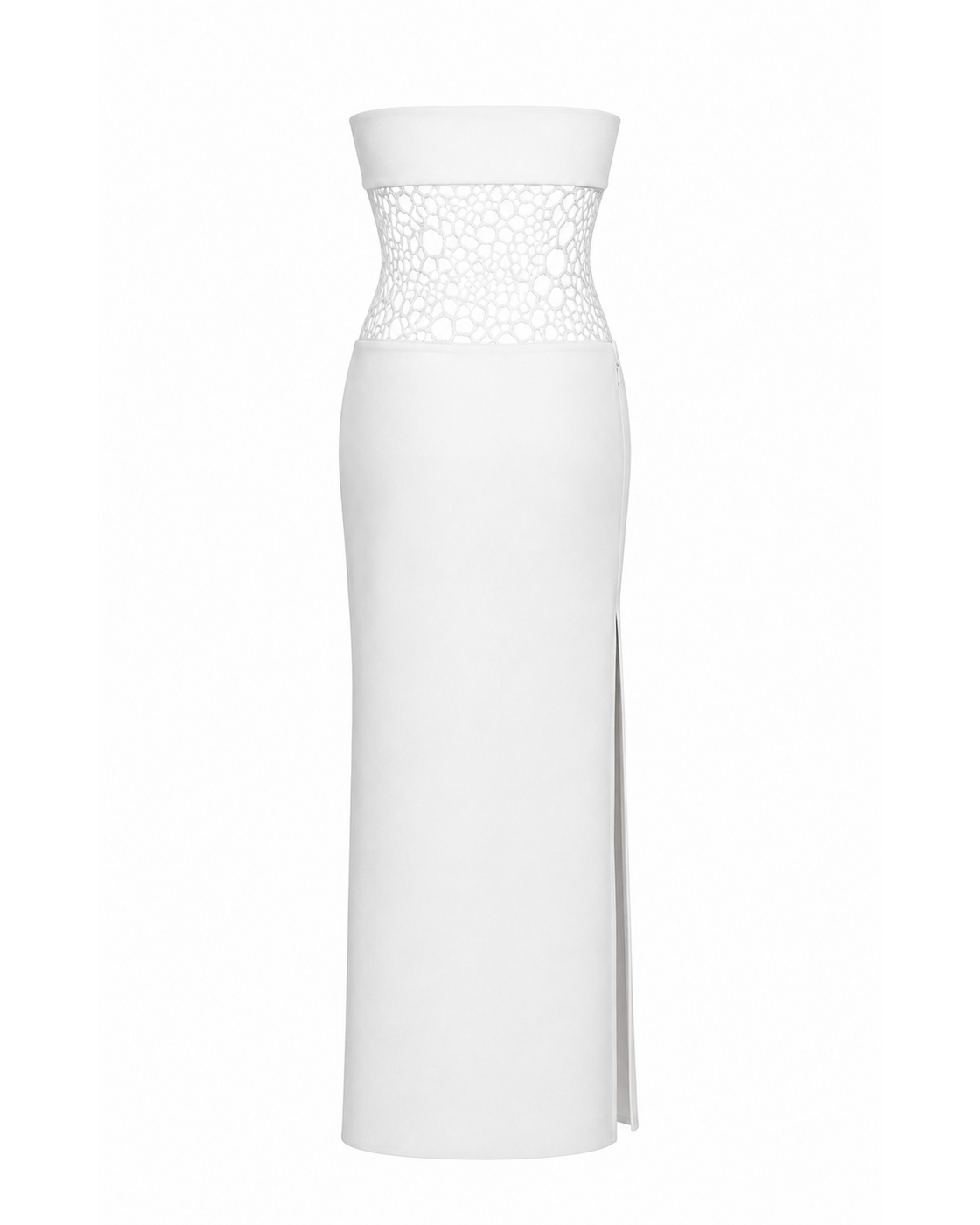 Coral Gown back ghost silhouette