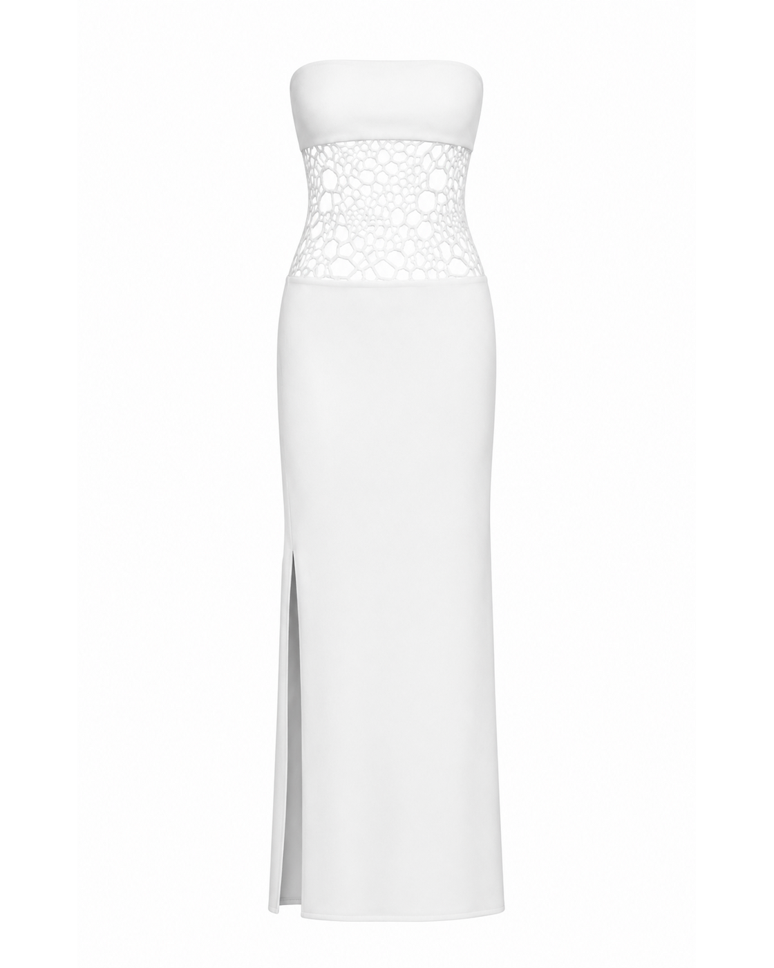 Coral Gown front ghost silhouette