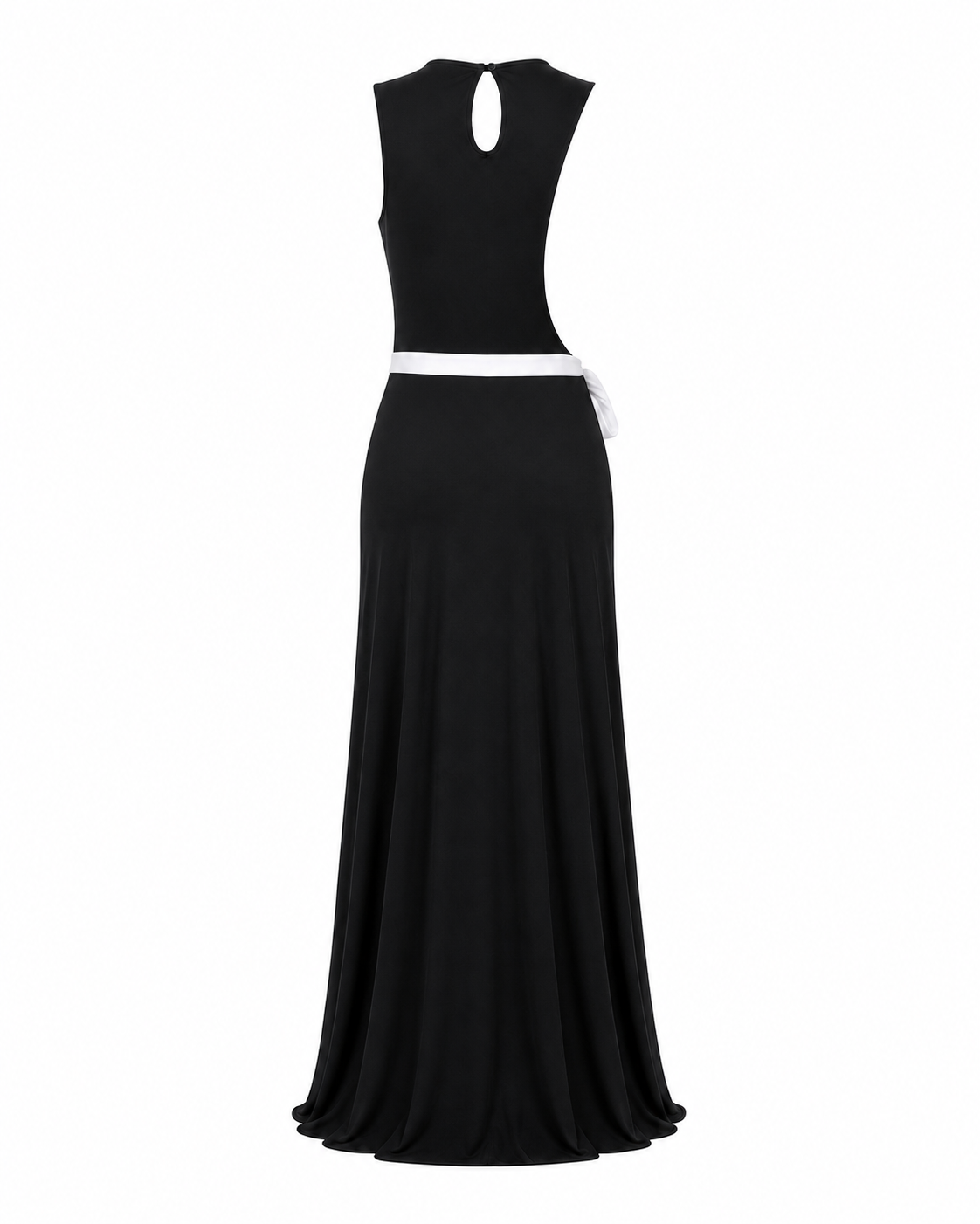 Justine Gown corrected back ghost silhouette