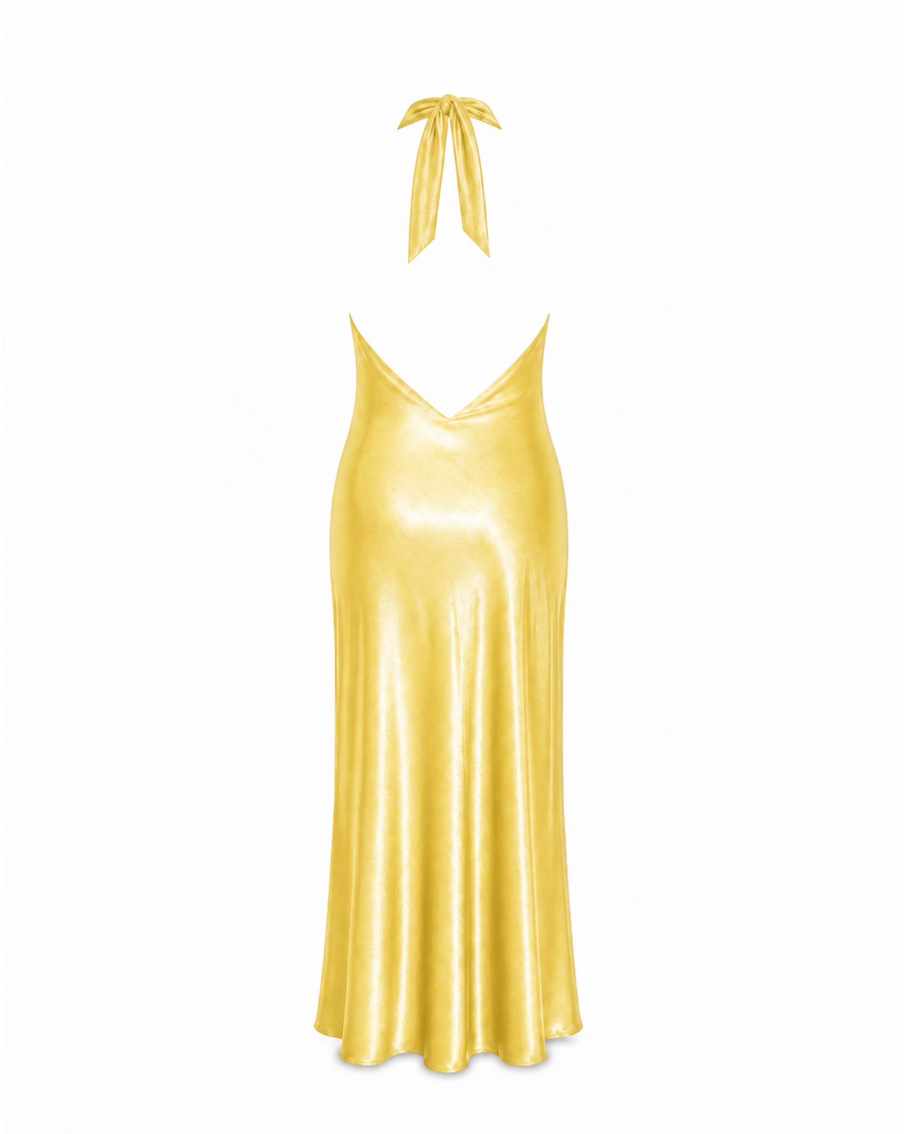Lemon Crossover Maxi back view